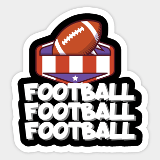 Football football football Sticker